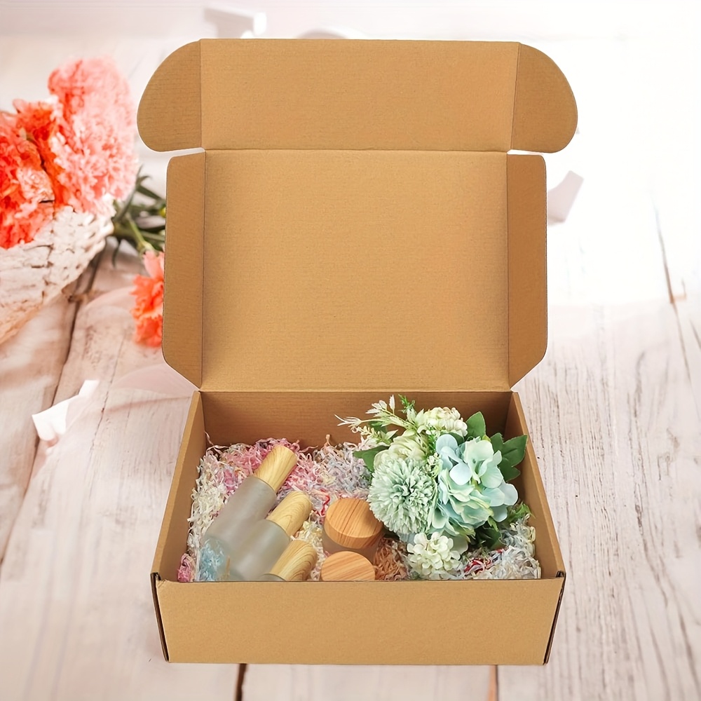 12pcs size 30 20 10  8 7 87 3 93inch medium brown gift box     suitable for small businesses as packaging mailers Product details 2