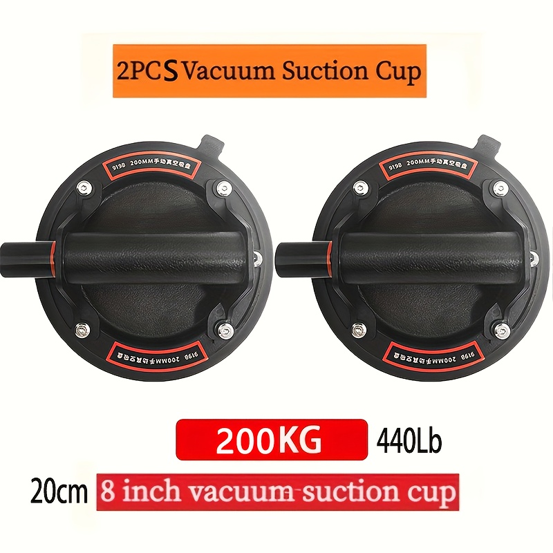 Image of Suction Cups For Material Handling, Of Supporting Up To 200kg, For The Of Larger Objects Like Glass, Tiles, And Granite