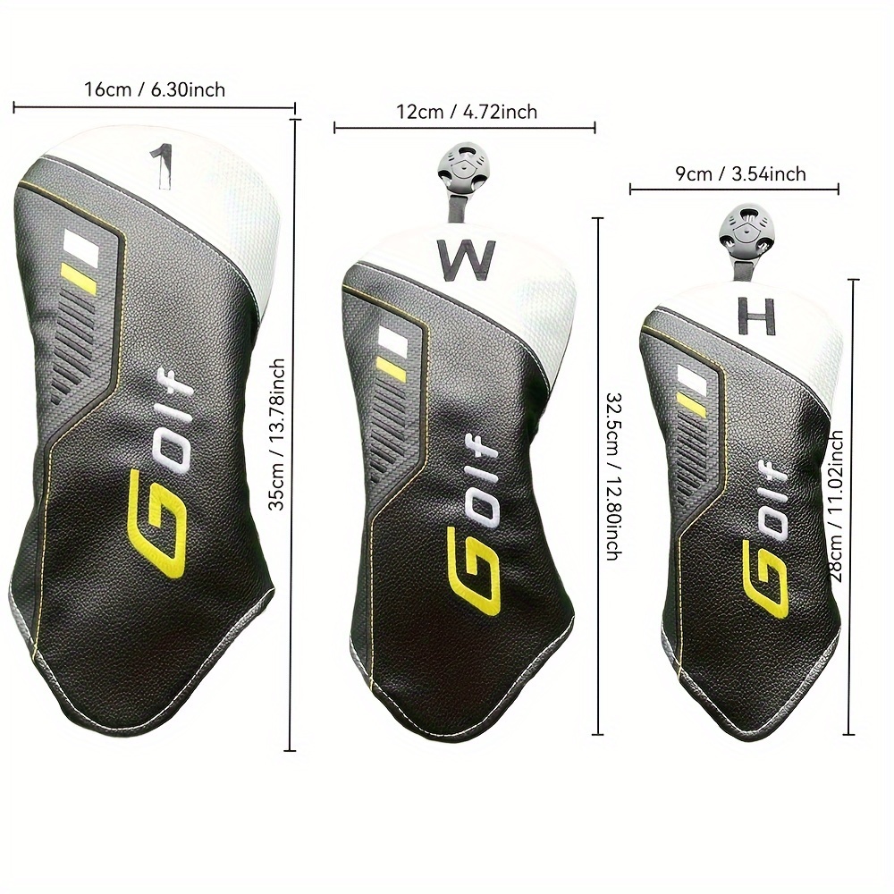 TEMU ゴルフクラブ ヘッドカバー