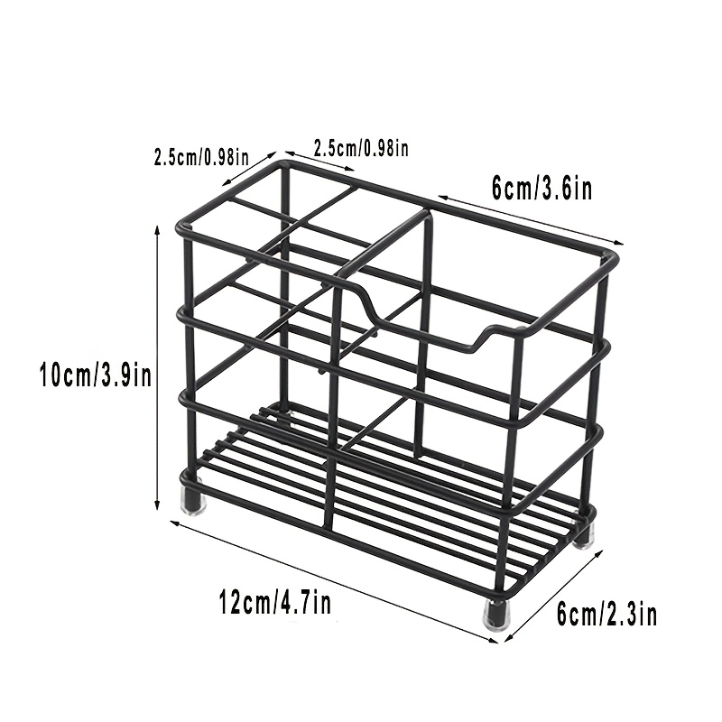 TEMU Toothbrush Holder, Toothbrush Storage, Toiletries Organizer