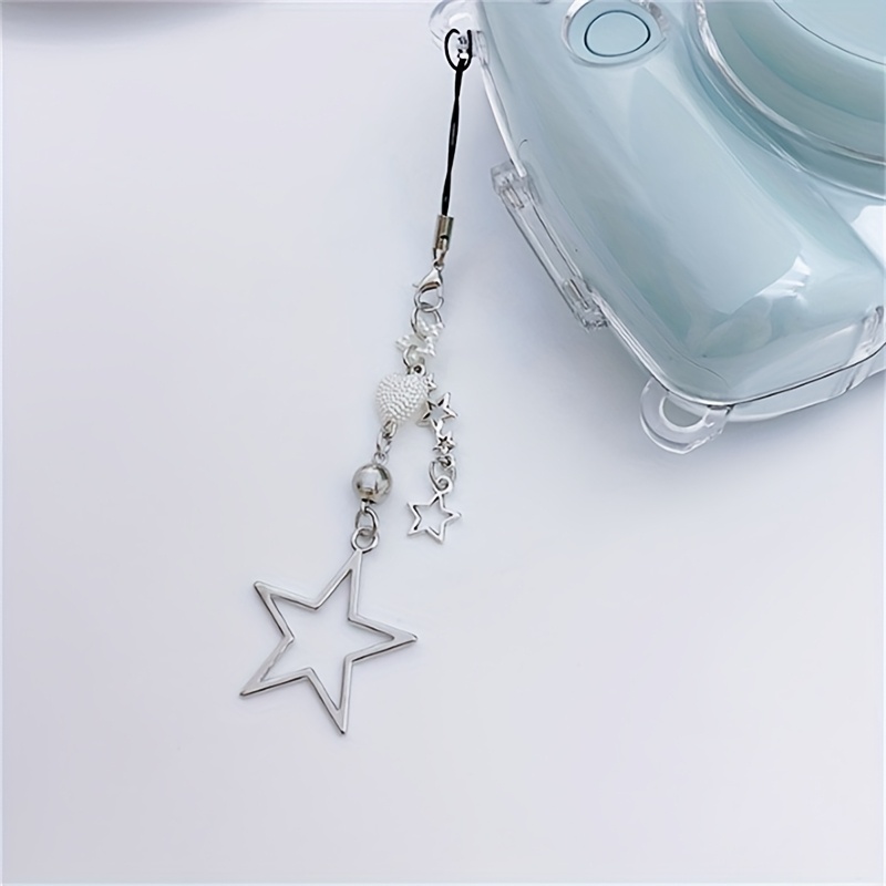 1pc handmade cute star shaped phone charm a strap ccd - Temu