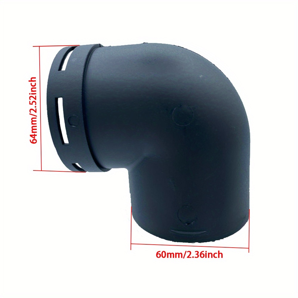 Image of Exhaust Port, Parking Heater, 60mm L-shaped Elbow, Bent Pipe, Car Camping Vehicle Exhaust, 2 Interfaces For Rv Heater
