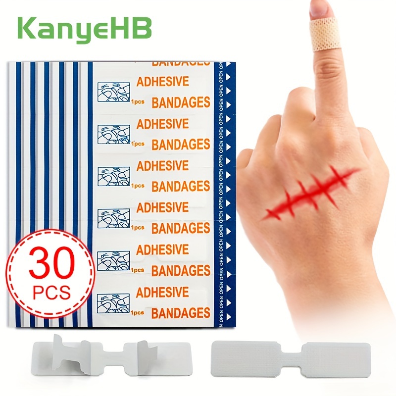 Band-Aid,Zipper Suture-Free Band Aid,Zip Stitch,Bandaid First Aid  Kit,Flexible Fabric Adhesive Bandages for Wound Care & First Aid