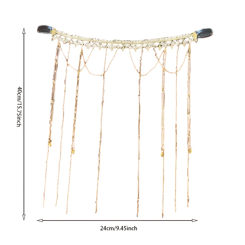 Women's Elegant Vintage Tassel Alloy Headpiece