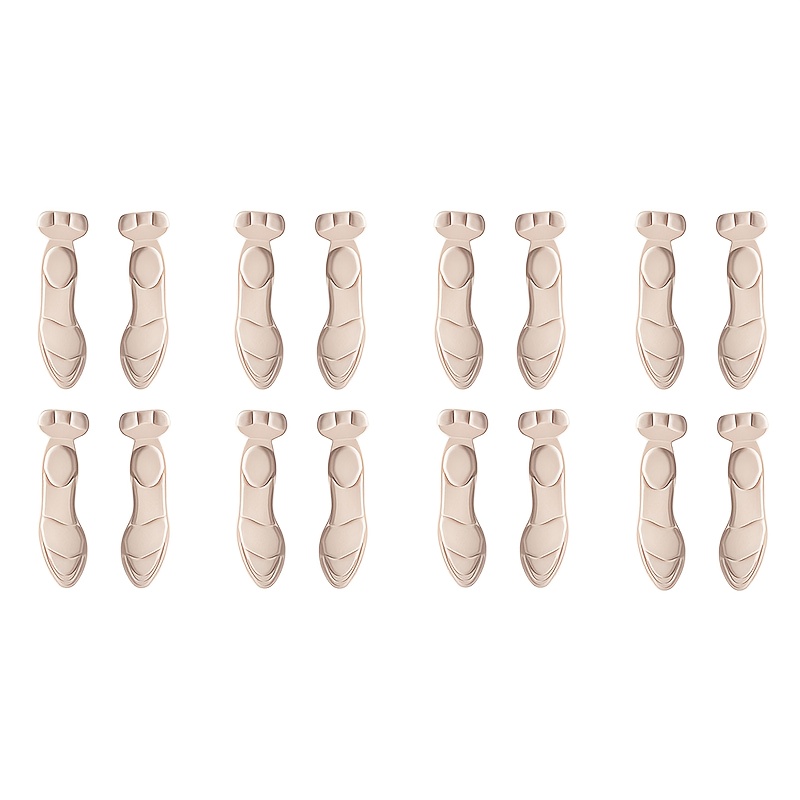 E-shop 4 Paar/8 Paar Memory Foam Einlegesohlen für Damen High-Heel Schuhe, rutschfeste Einlegesohlen, , atmungsaktiv, Fersenschutz