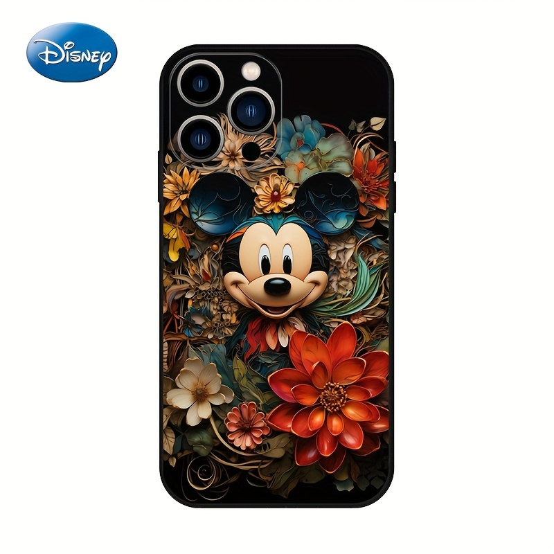 

playful Protection" Disney Mickey Mouse Garden Cartoon Phone Case - Durable Tpu, Fits /max To 15/pro/plus/max