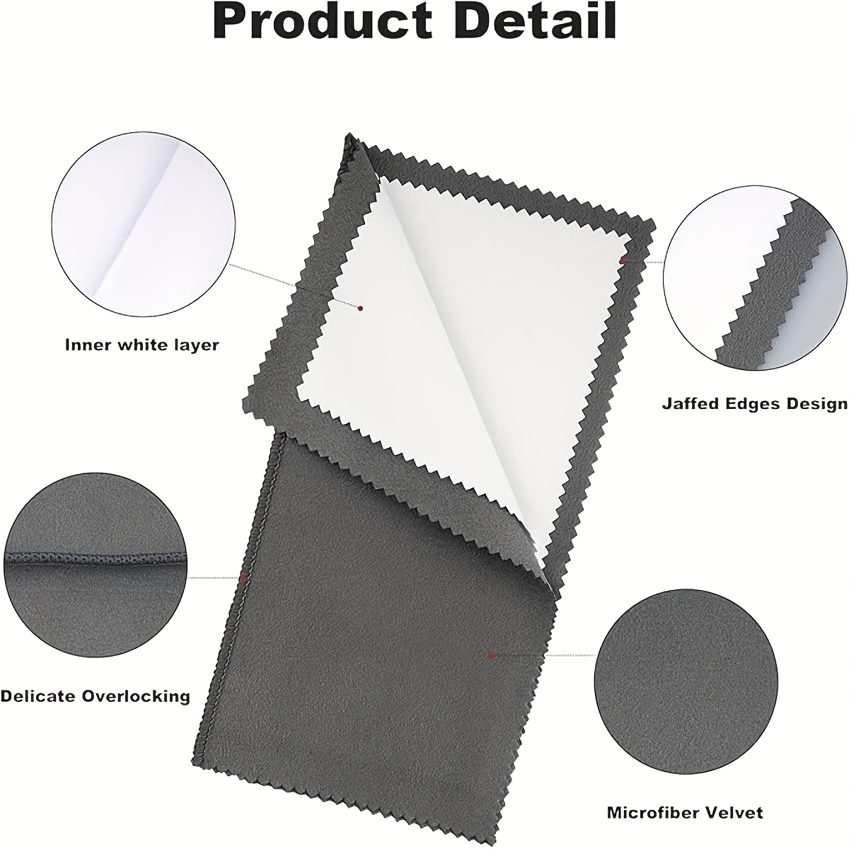 Jewelry Cleaning Cloth and Brush Set for Care