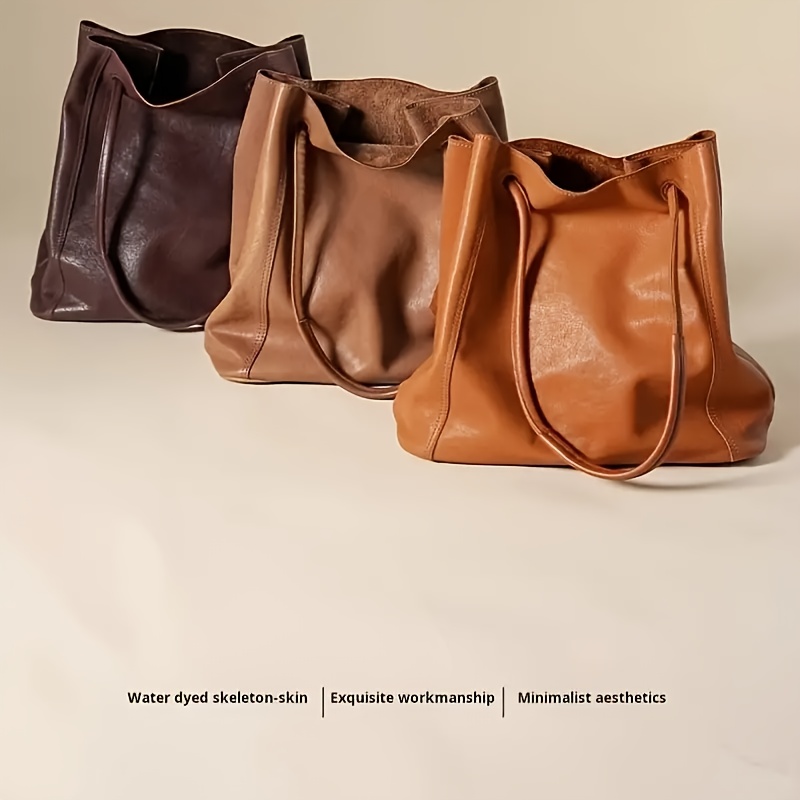 dark brown purse sold on Temu United States