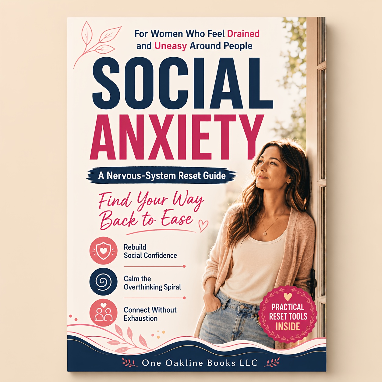 TEMU Elle n'est pas antisociale - Socialiser est juste épuisant Un guide pour les femmes pour soulager l'anxiété sociale, réduire la friction interne