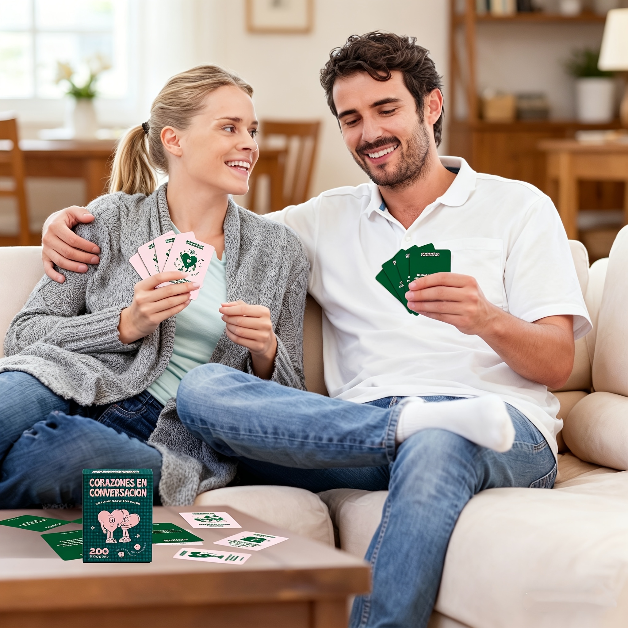 TEMU Juego de mesa para en español - Cartas de conversación parlante - para para noches de y de viaje | Gran regalo de San Valentín para - 200