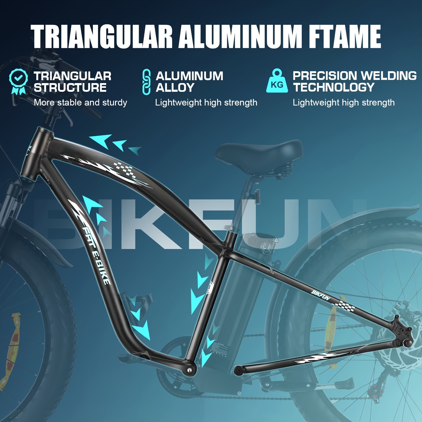 Fat Tire Men Electric Bike Adults Powerful ( 1000) Motor Temu