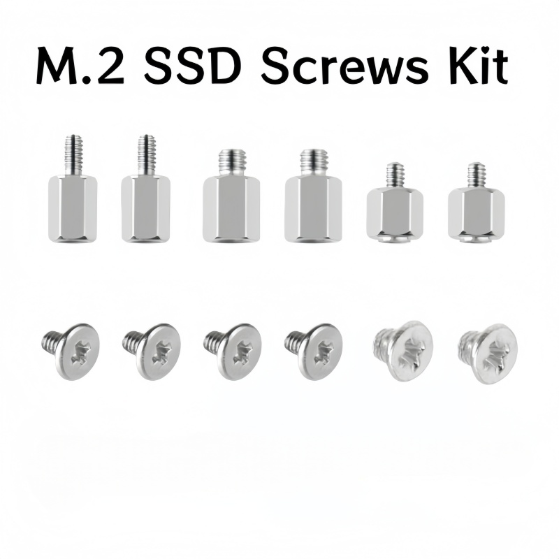 TEMU M.2 Ssd Screws Kit, Nvme M.2 Screws Suitable For Msi Gigabyte Motherboard
