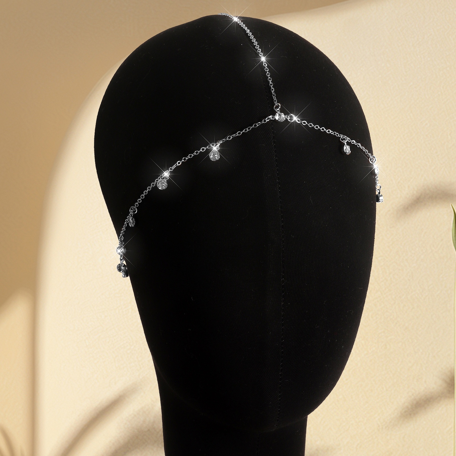 E-shop Vintage Elegante Runde Wasserträne Anhänger Legierung Kopfbedeckung Geeignet für Party Tägliche Kleidung