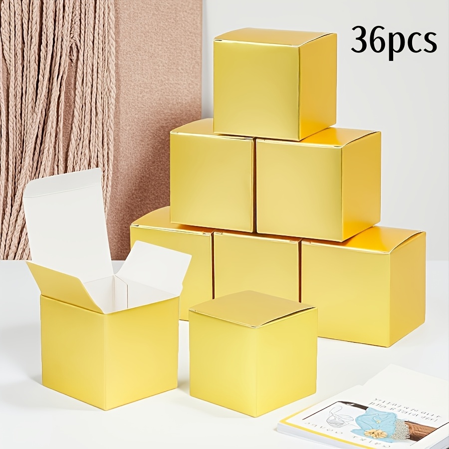 Simple Square Gift Boxes with Lids for Packaging