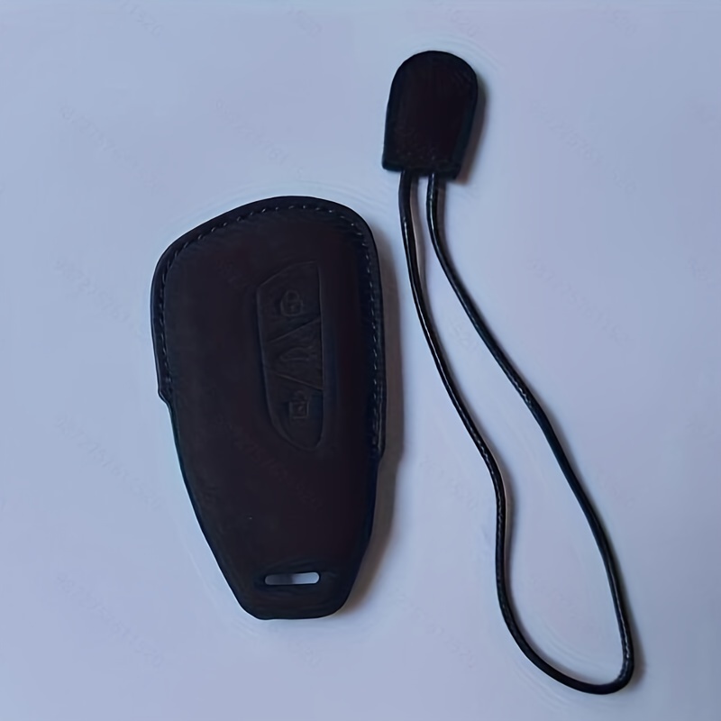 Image of Faux Leather Key Holder For Vw Golf 8 Mk8, , , Octavia A8, And Seat Leon Mk4 Models From 2020 And 2021.