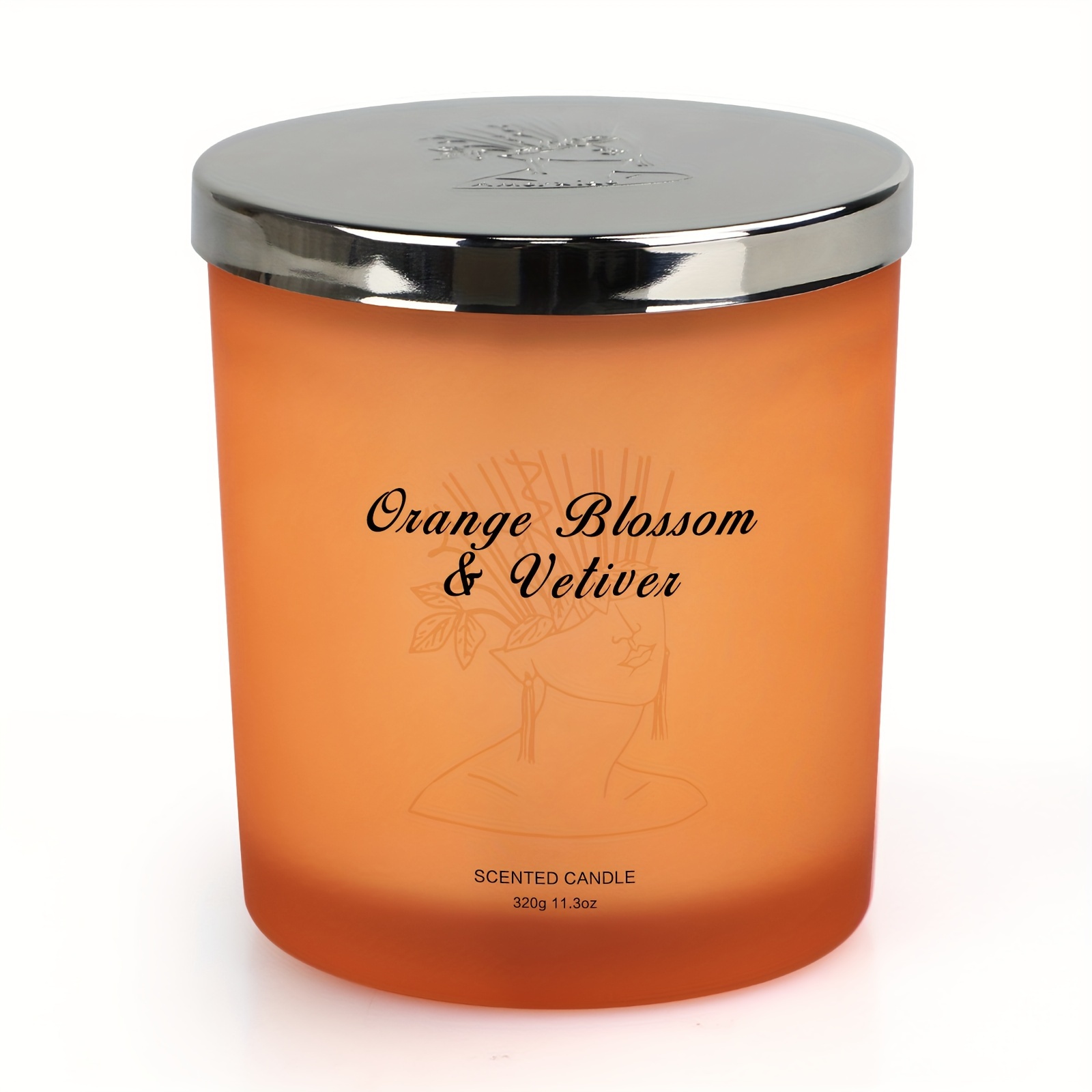 

Orange Candle For House Cleansing, Aromatherapy Candle For Home Scenting, 11.3 Oz Soy Candle, Up To 70 Hours Burn Time, Natural Soy Candle, Therapeutic Candle For Body Relaxation