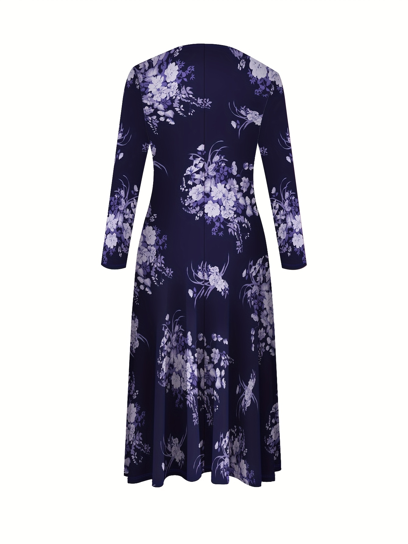 plus size new autumn winter plus size womens printed dress - Temu Mauritius