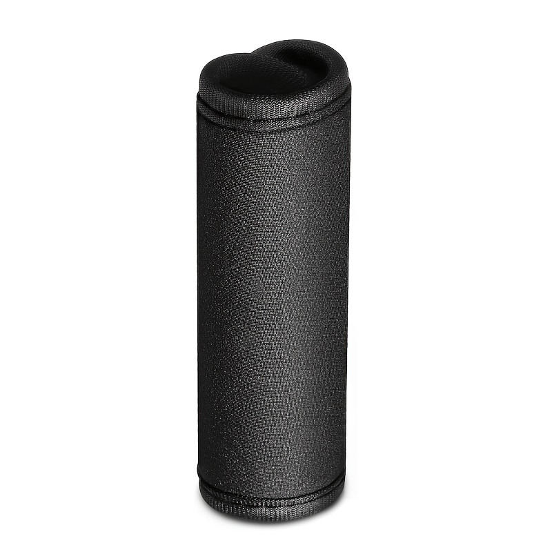 1pc Barbell Sleeve Gym Equipment Grip Pads Anti-slip Weight Lifting Covers Detachable Black Pull-up Bar Additions For Strength Training