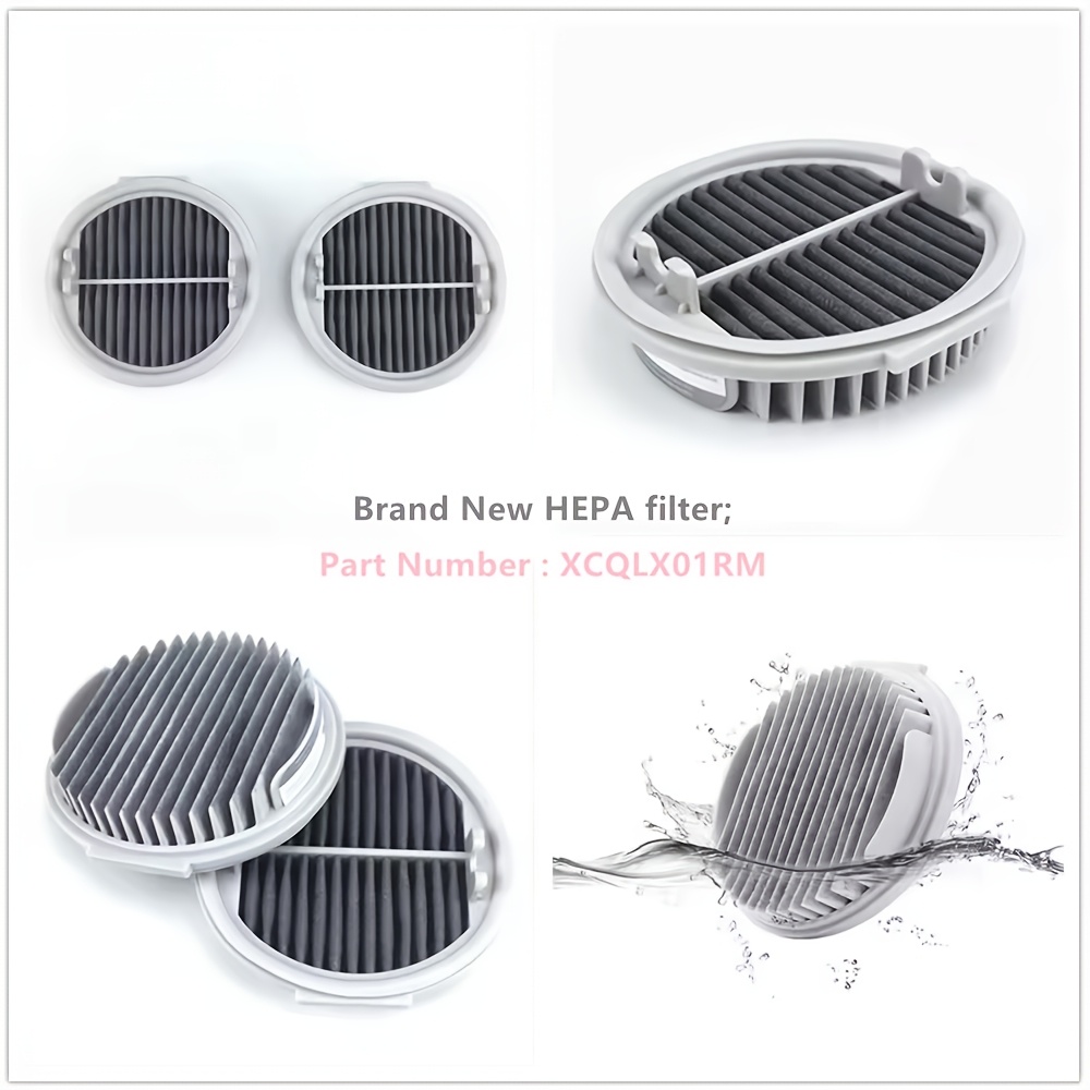 2pcs high   hepa filters for xiaomi   wireless f8 vacuum cleaner compatible with xcqlx01rm enhances air quality performance details 4