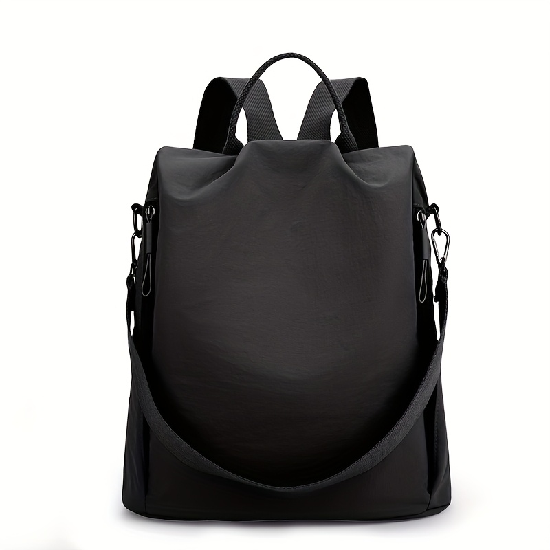 TEMU The Color And Printed Letters Of The Inner Fabric Of The Product Are . [backpack] Simple Light Colored Lightweight Women's Backpack, Women's