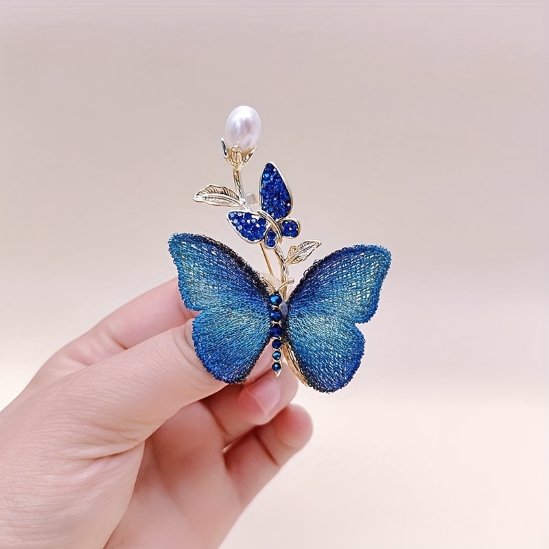 

Embroidered Brooch Temperament -end Personality Brooch Accessories