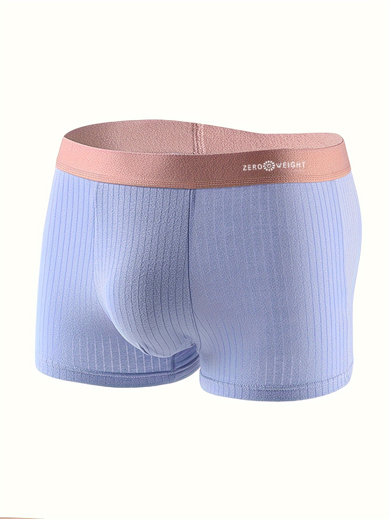 4PCS Men Breathable Boxer Panties Loose Cotton Antibacterial