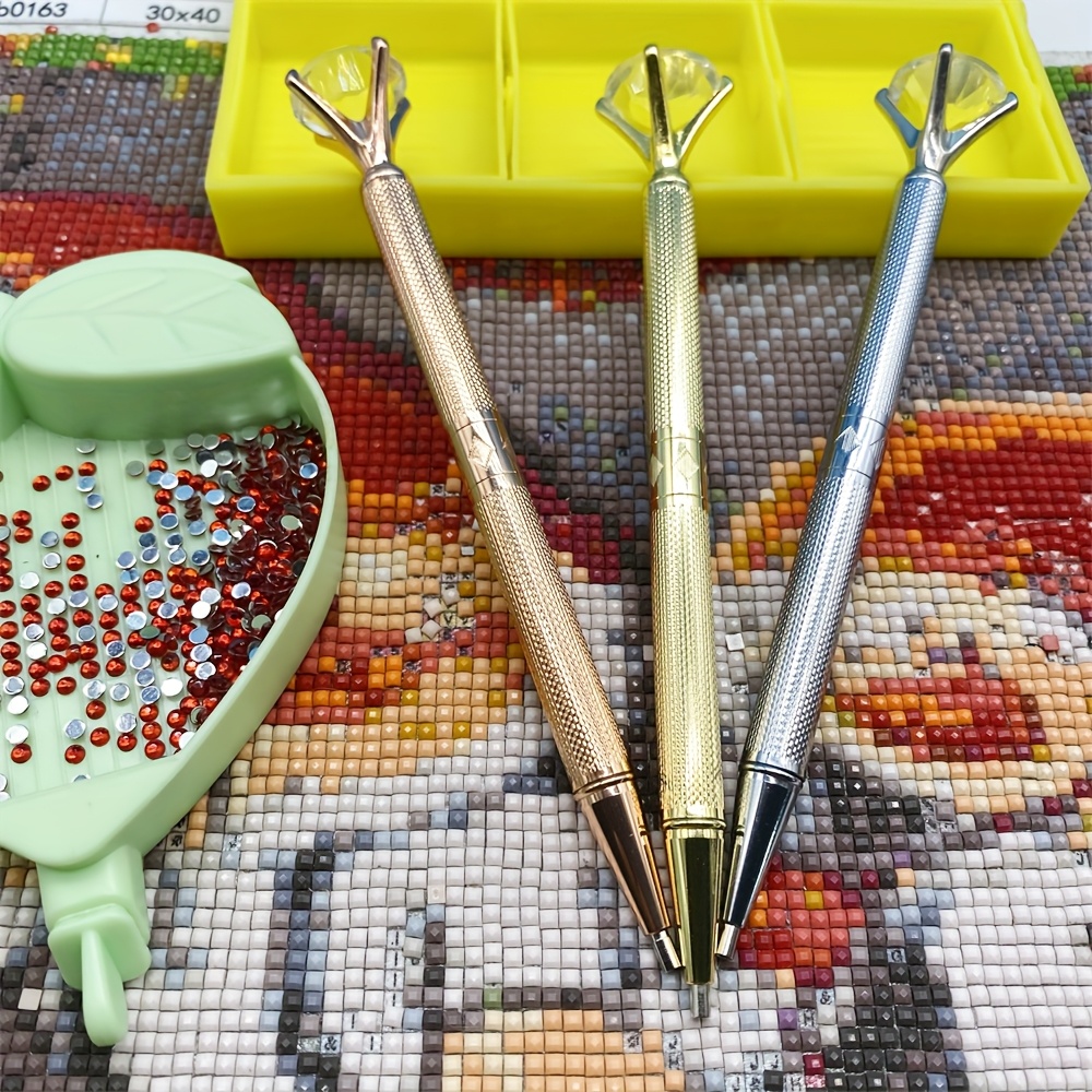 led lighted diamond painting pen 5d tip interchangeable Temu