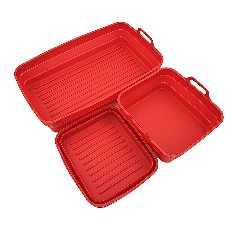 Thick Silicone Collapsible Air Fryer Liners