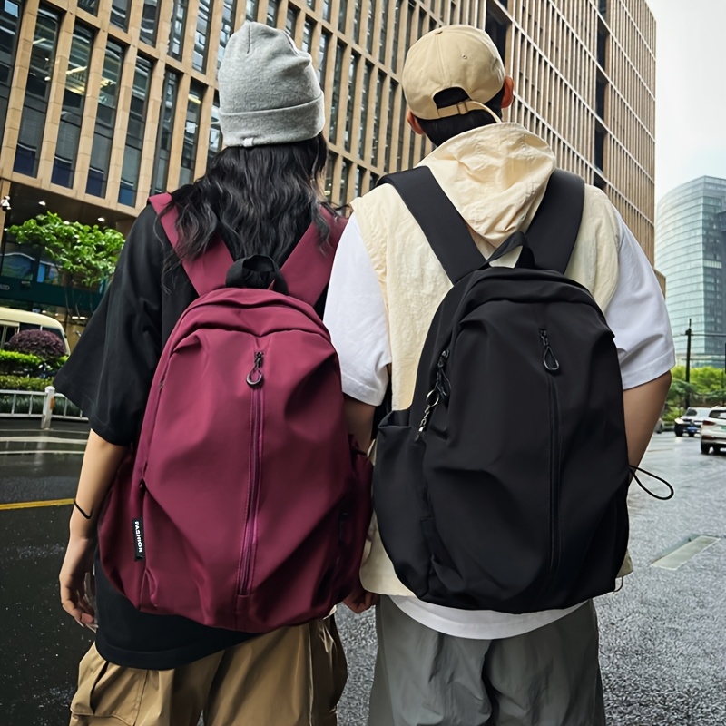 brown leather backpack second hand Herms Brown Leather Backpack with White Stitching 32cm