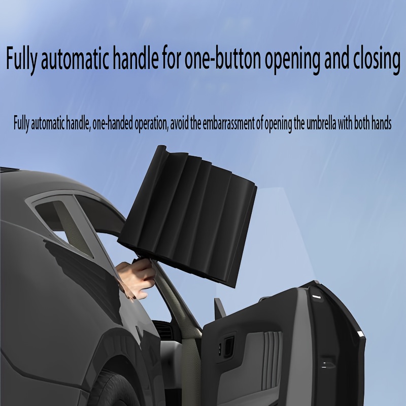 Automatische paraplu met 72 versterkte baleinen