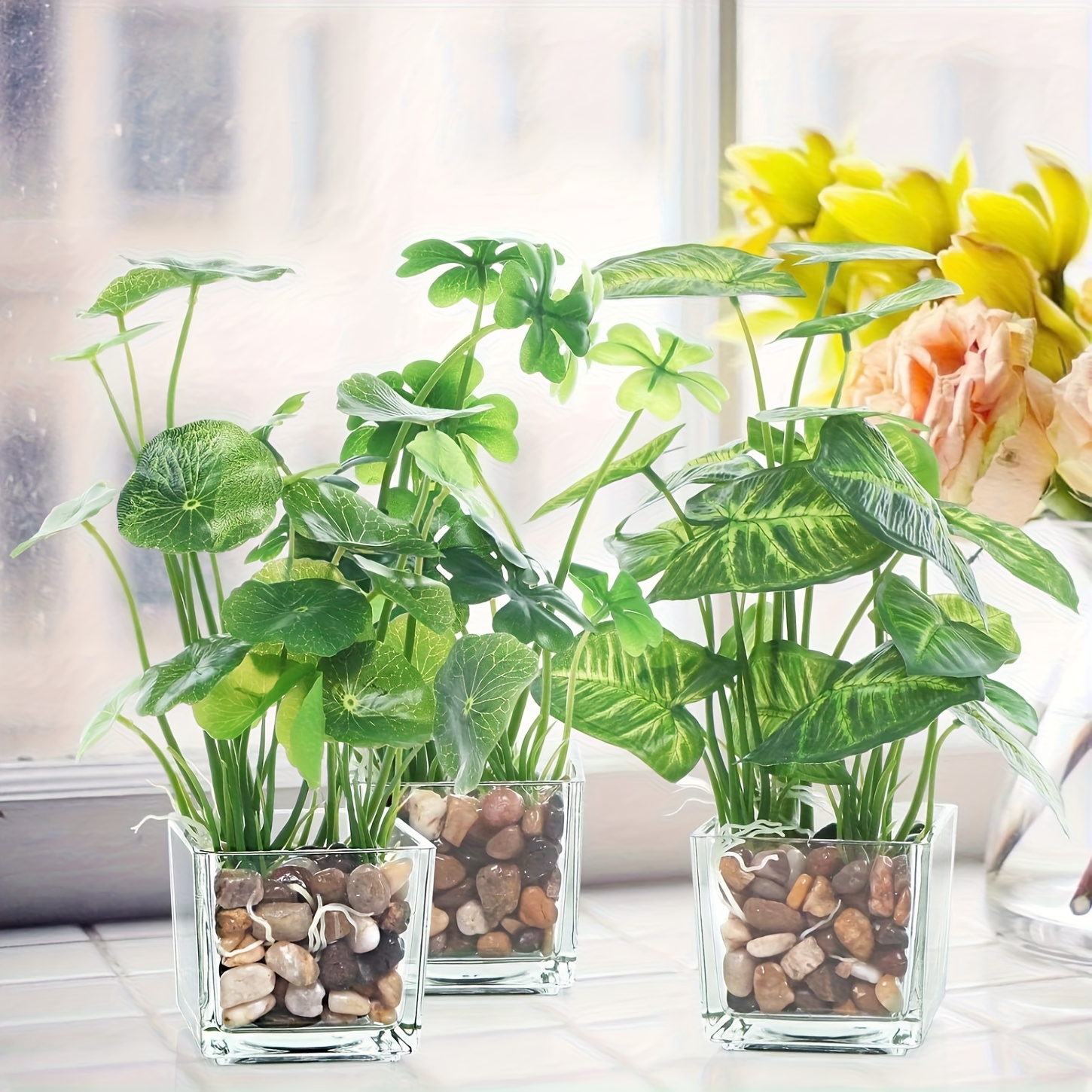 Natural Polished River Rocks 40LBS - Decorative Garden Stones for Landscaping, Indoor Plants, Succulents, Aquariums - Smooth Ornamental Pebbles for DIY Projects