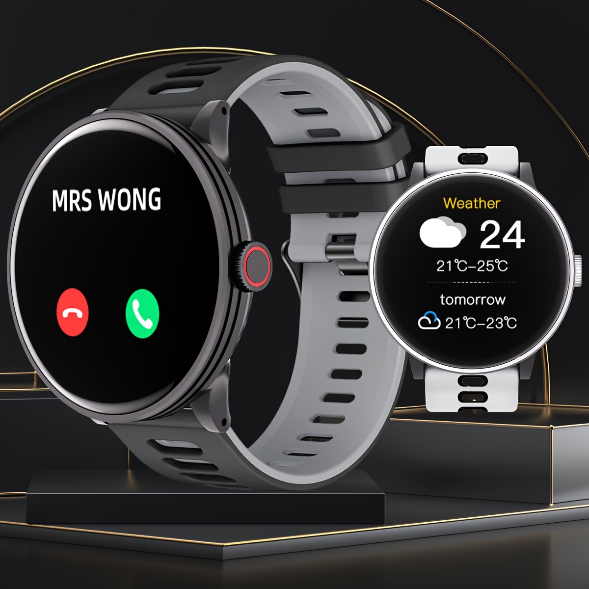 2024 New Smart Watch (answer/make Calls) Screen Smartwatch - Temu