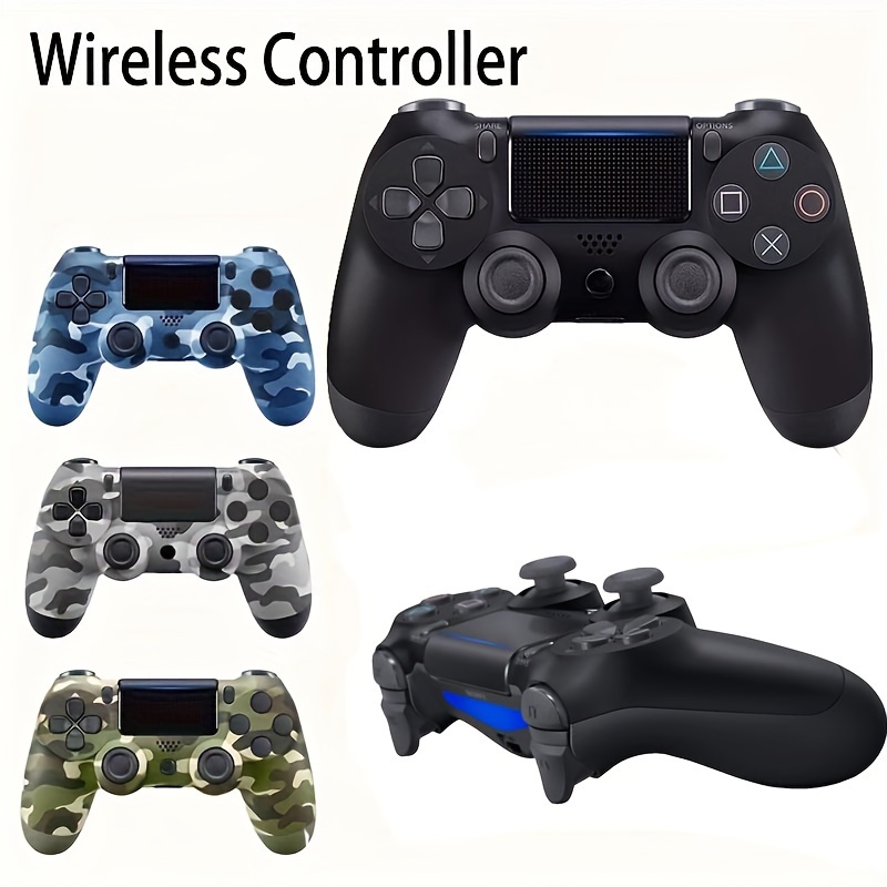 

Wireless Controller Compatible With Ps4/ps4 Slim/ps4 Pro With 6-axis Motion Sensor/dual Vibration/stereo Headset Jack/touch Pad/motion Control