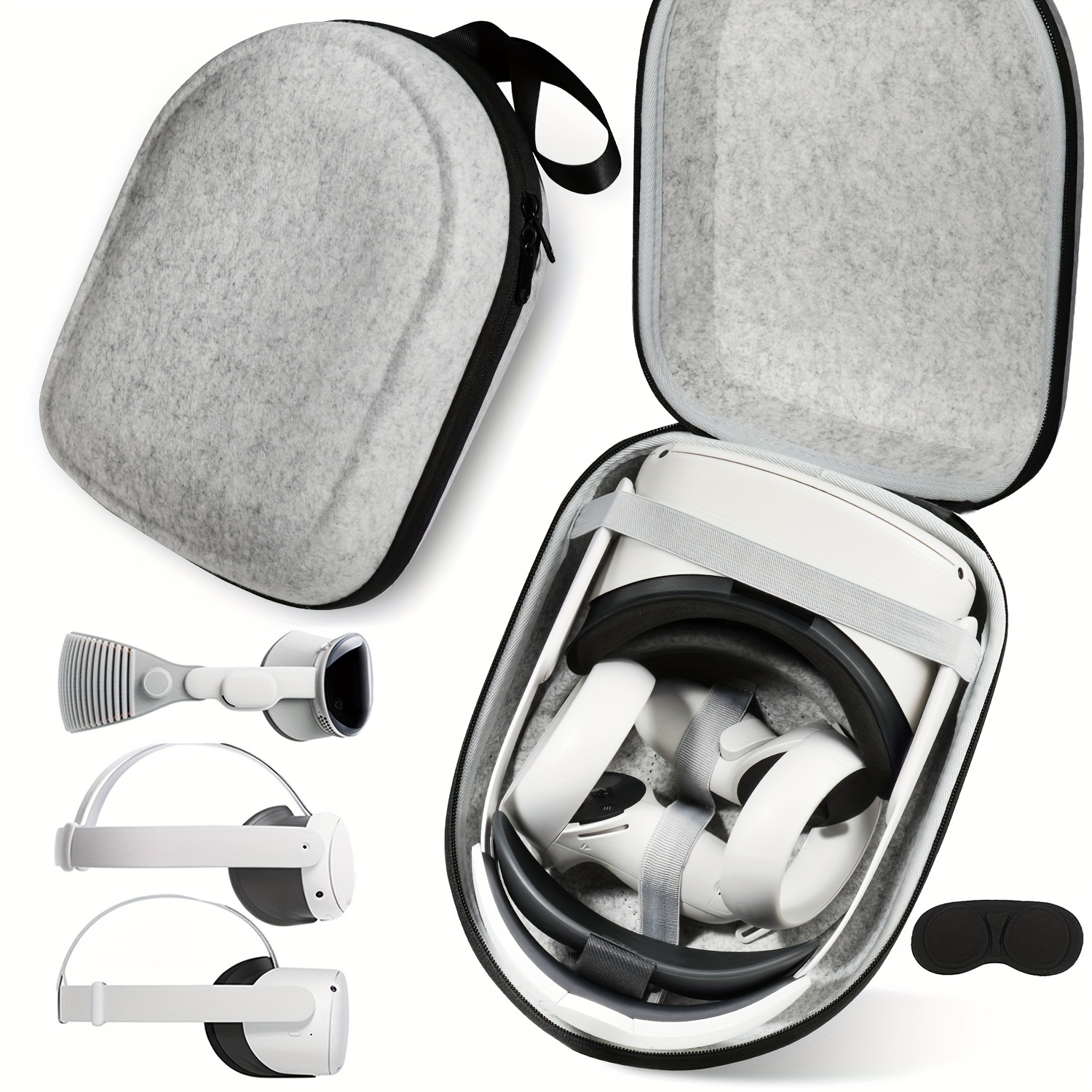 Carrying Case Compatible Vision Pro Accessories - Temu