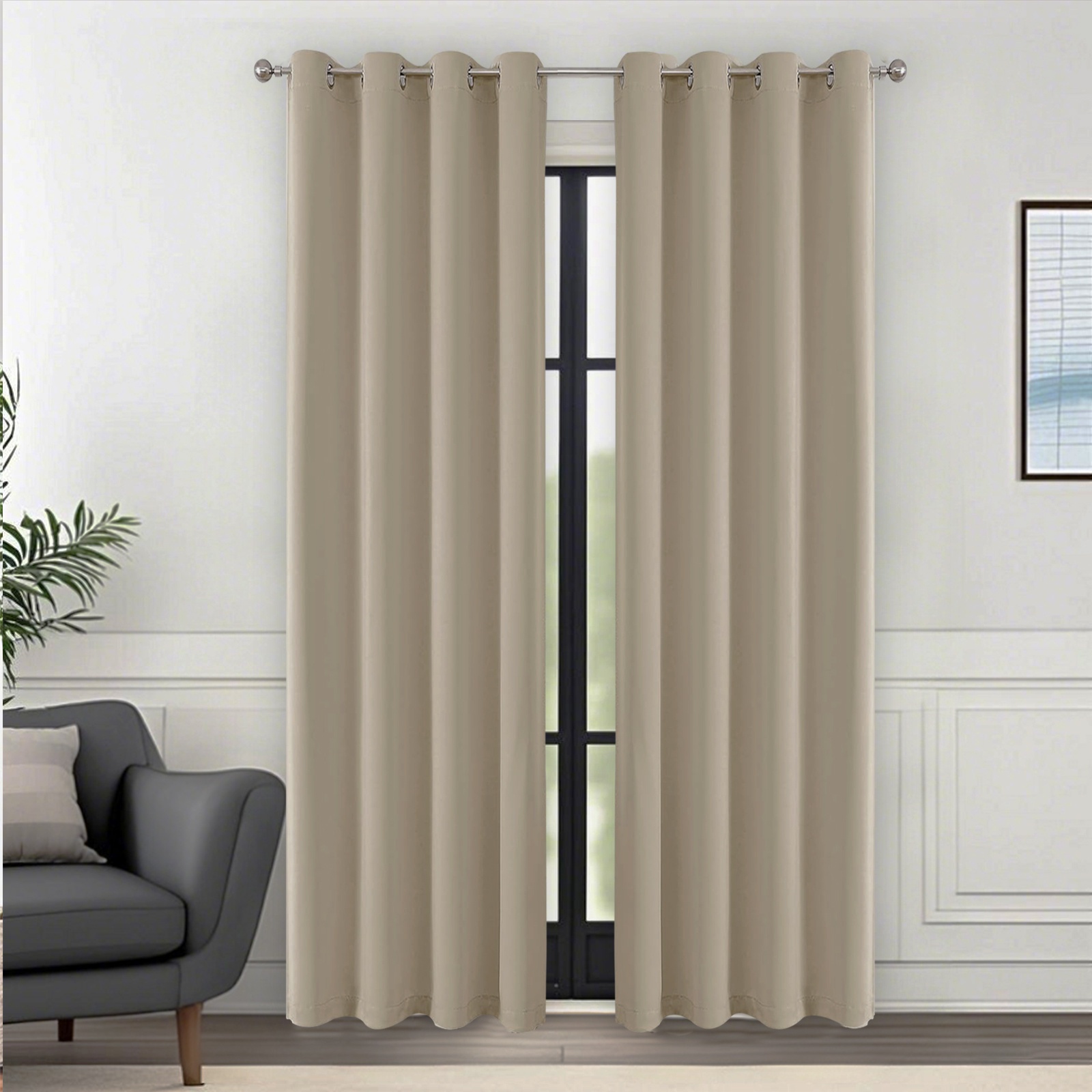 TEMU High-quality Solid Color Curtains, Suitable For Kitchen, Bathroom, Cafe Curtains/blinds/beaded Curtains/premium Curtains/car Window Curtains -