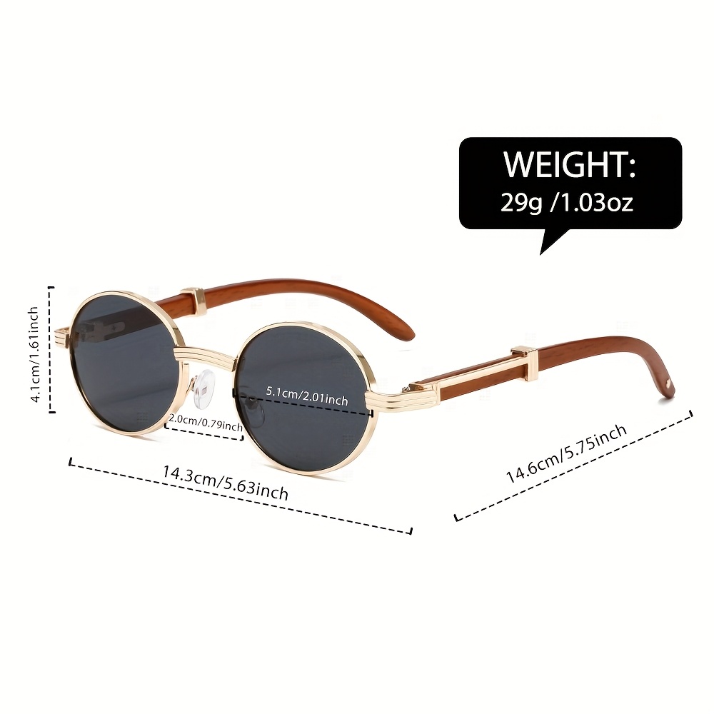 occhiali retrò con lenti specchio per e donne montatura in