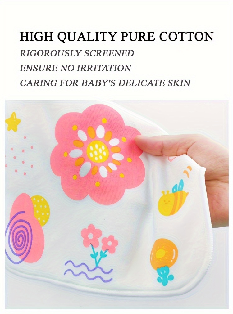 4 pack customized bibs soft knit fabric double layer saliva towels personalized name gentle face wipes for   gift details 6