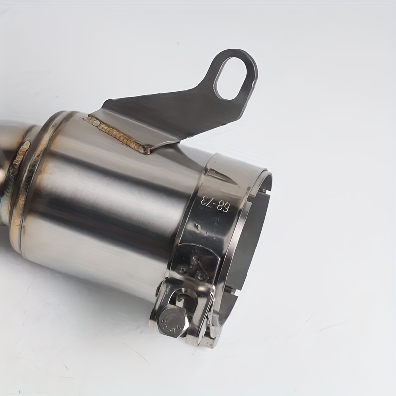 390 adventure stainless steel exhaust midsection no drums design professional motorcycle exhaust modification for original factory   road motorcycle upgrade sleek metallic     construction motorcycle accessories details 7