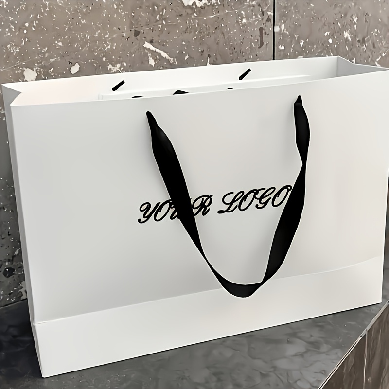 Custom High-Quality Paper Tote Bag for Store Shopping