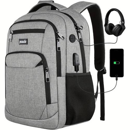 backpack for men and women school backpack for teens 15 6 inch laptop backpack with usb charging port for business college travel