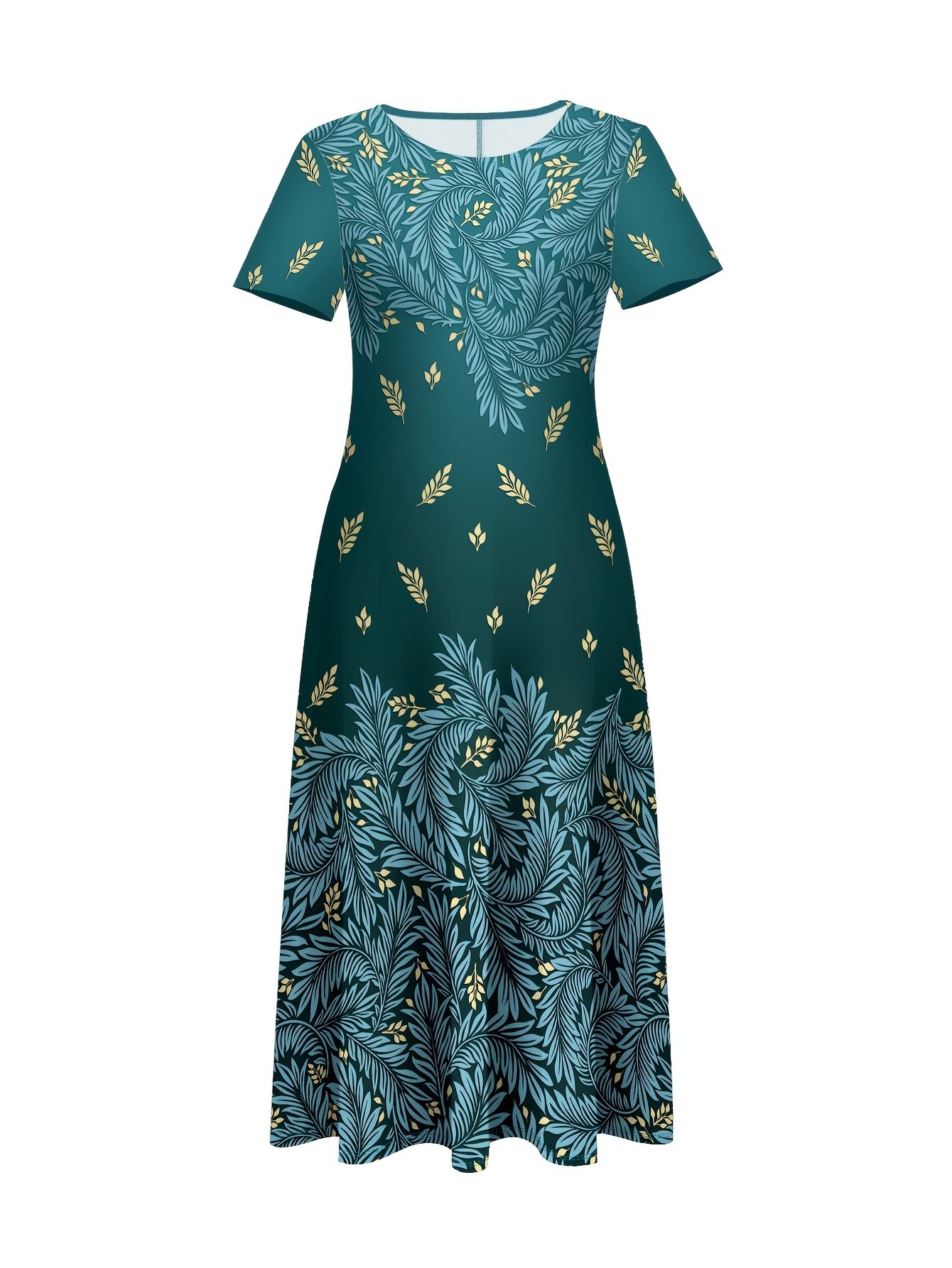 Dresses for Women womens elegant tropical floral print dress short sleeve - Temu