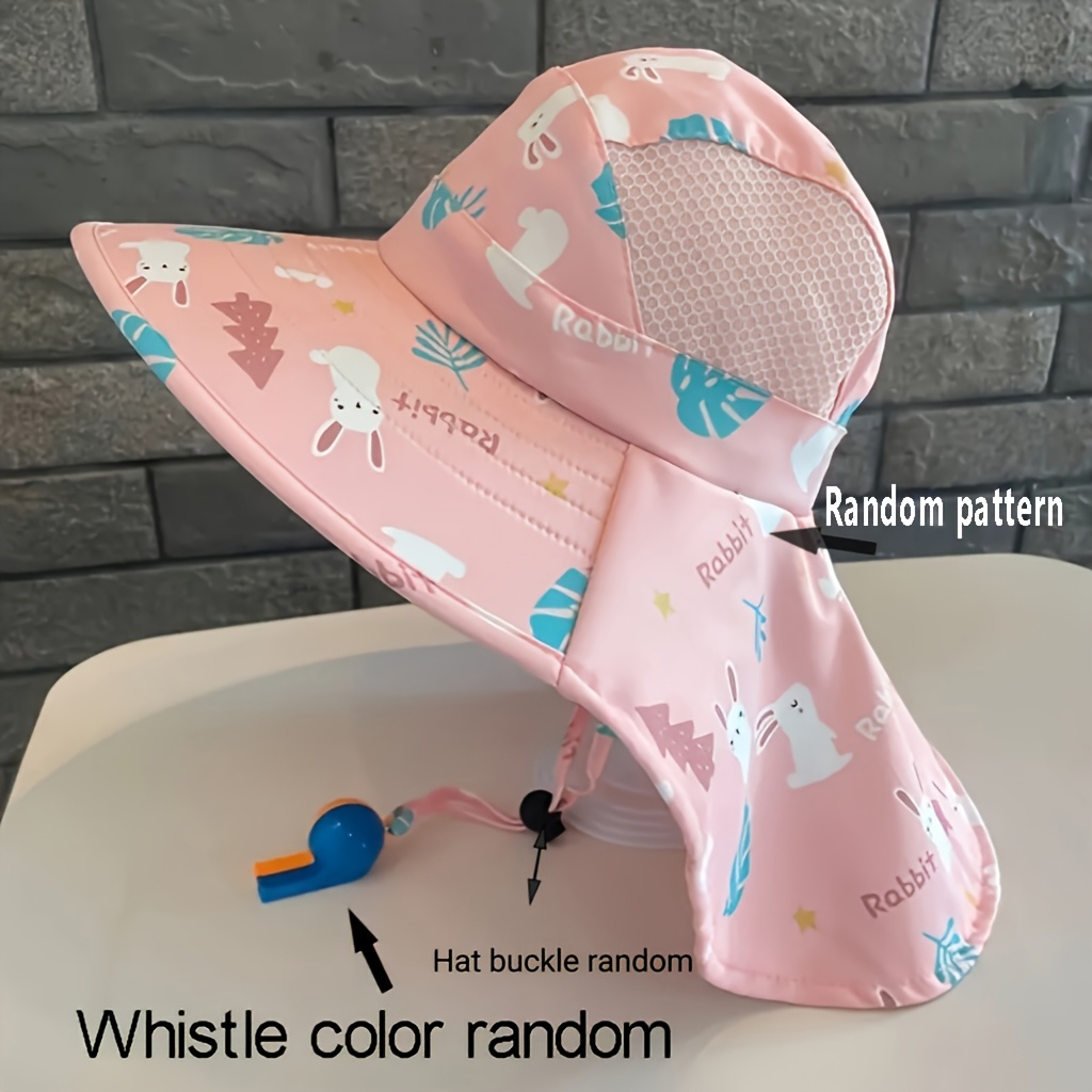 Cute Cartoon Sun Hat, Suitable For Aged 3 - Breathable Outdoor Summer Beach Hat For Boys And Girls - Perfect For Teens