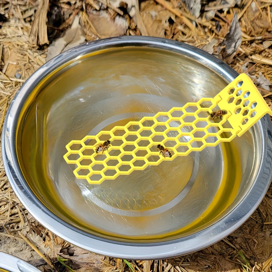 

Floating Bee Ladder: Insect Drinking Station For Bees - Foldable, Plastic Material, Suitable For Pet Insect Boxes