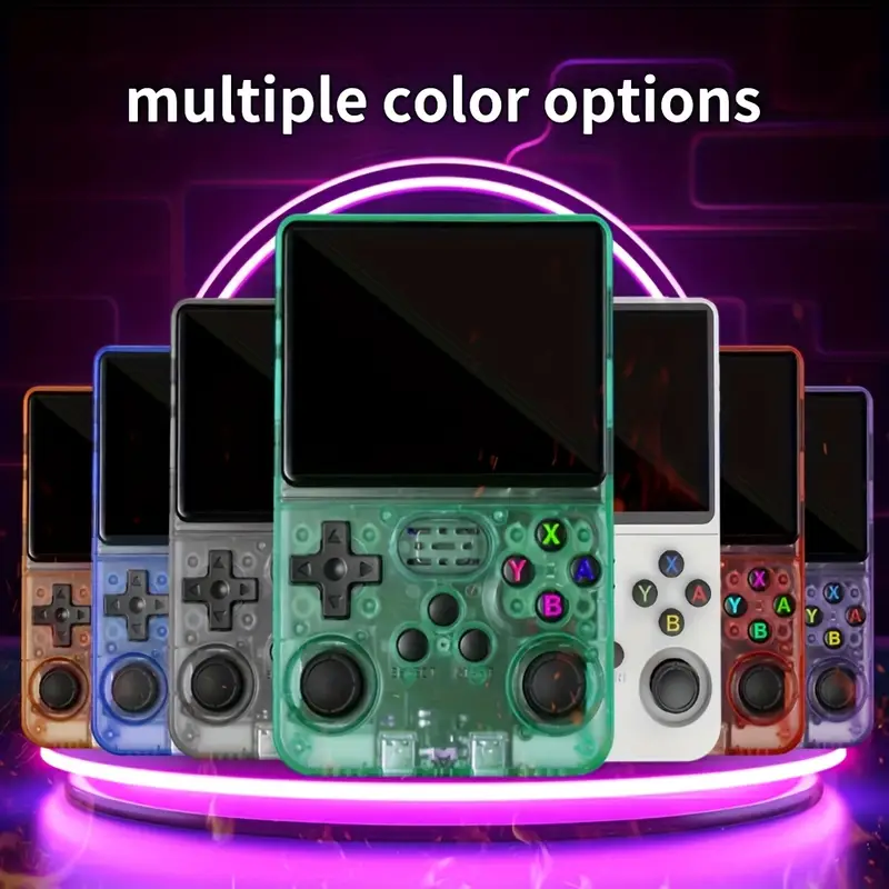 options r36s handheld game console with 3 5 screen classic entertainment 64gb portable gaming device usb charging Product details 0