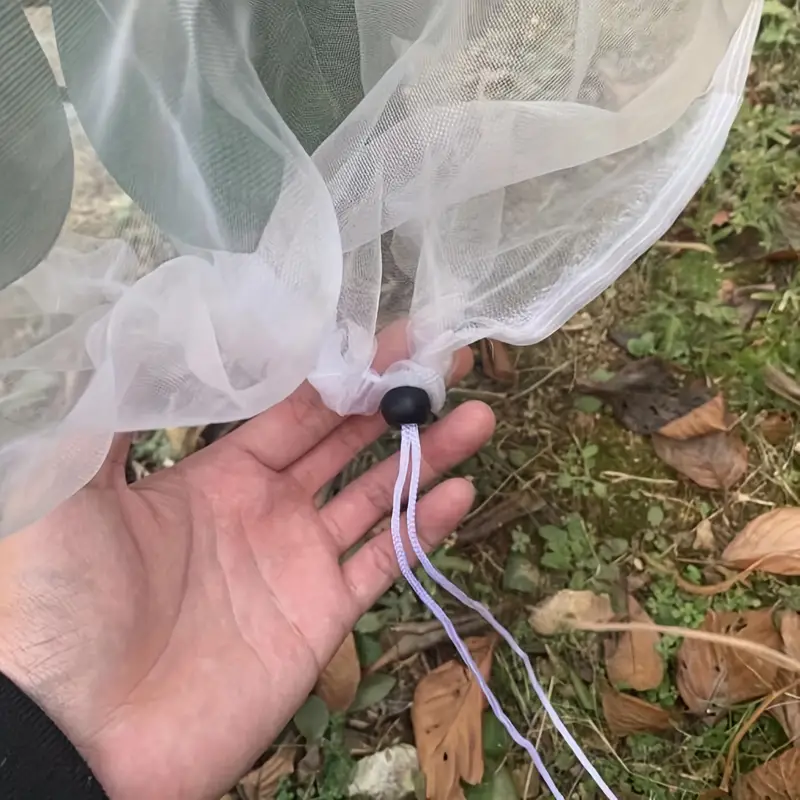 1pc, Plant Insect Net With Drawstring Can Be Cut Insect Cover Plant Insect  Net Bag Plant Insect Net Cover Fruit Tree Garden Insect Net Bag Insect Net