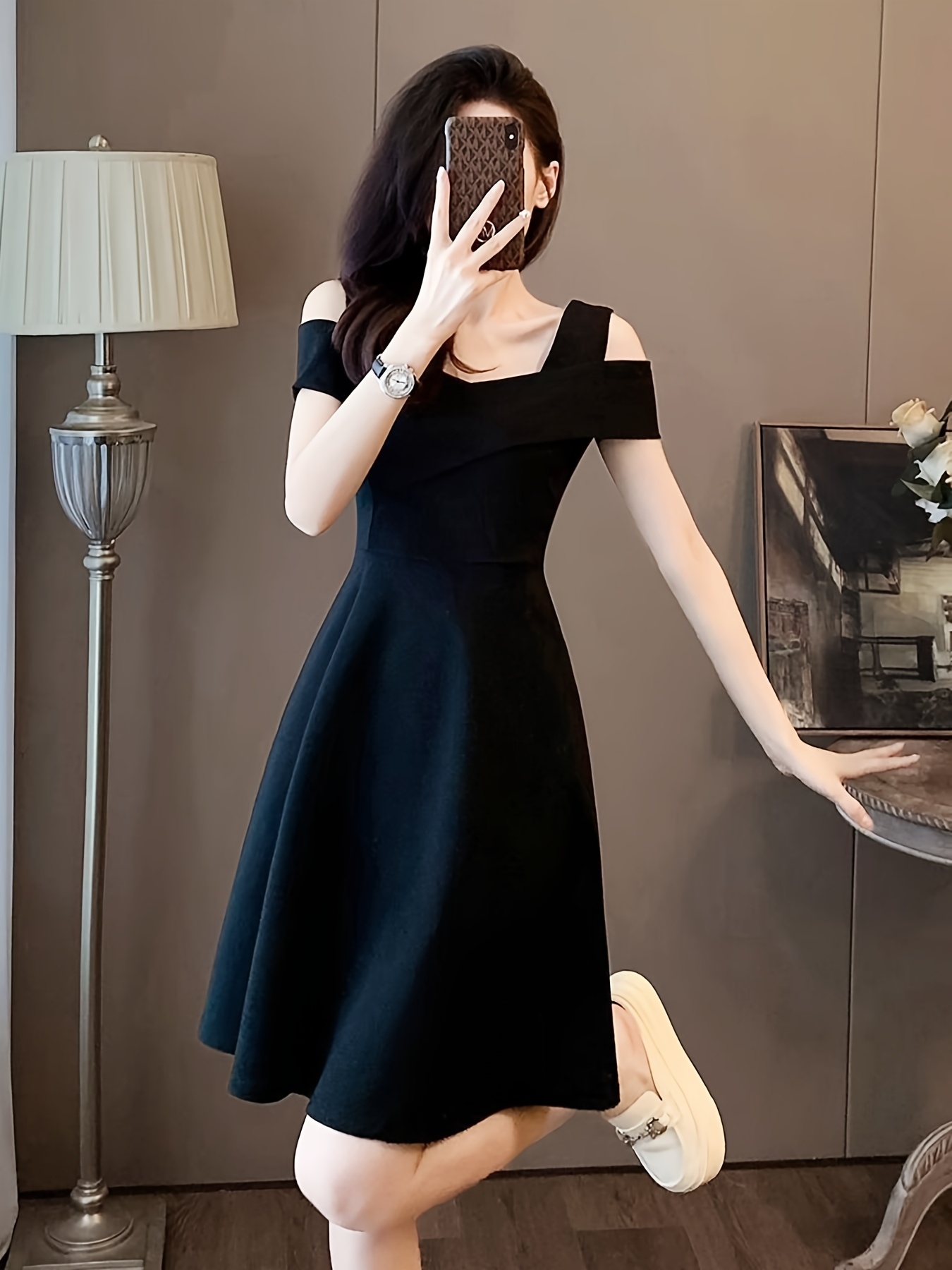Black Dress Cute Cocktail Dresses For Juniors Chic Black A Line
