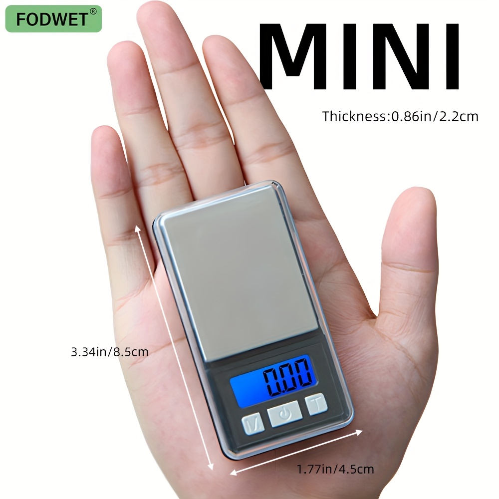 Pocket Jewelry Scale with 0.01g Accuracy, Compact & Lightweight