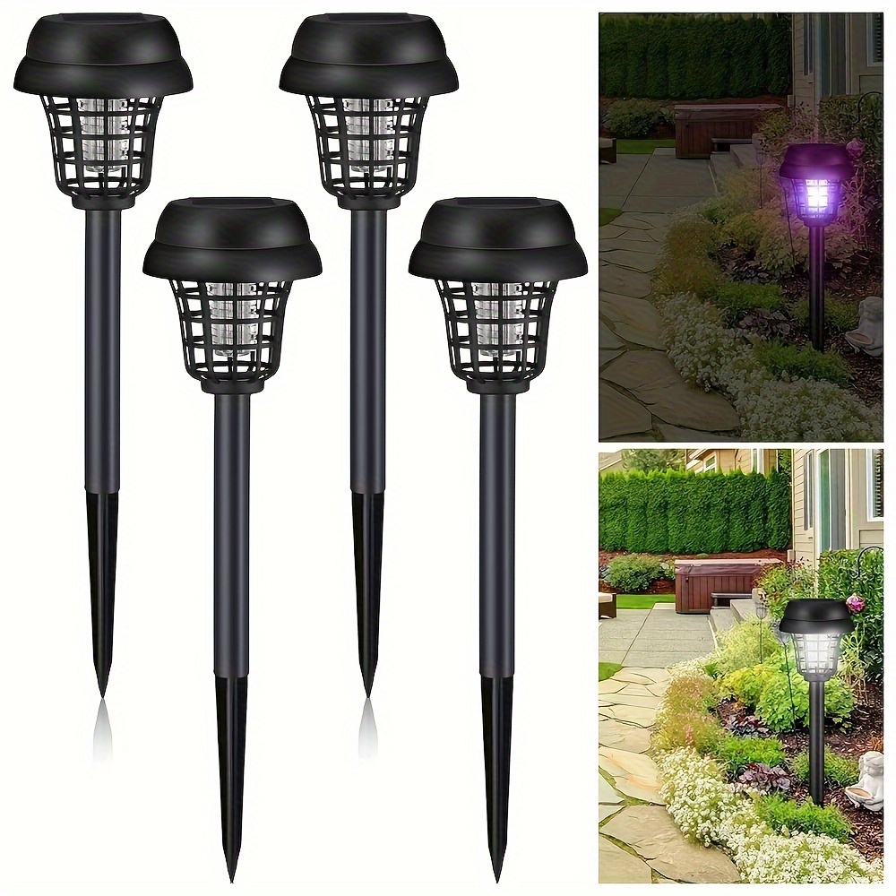 

Solar Mosquito Killer Lamp - Uv Led Dual Function Light For Garden, Yard, Lawn, Pathway, And Landscape Pest Control