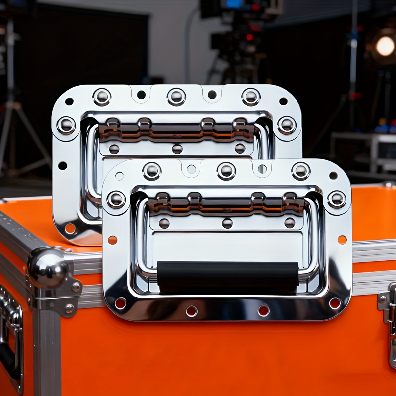 TEMU 2 Piezas de Manijas con para Cajas de Aire, Accesorios de Hardware, Manija de de 8mm para Cajas y Gabinetes de Aire, Manijas de Metal