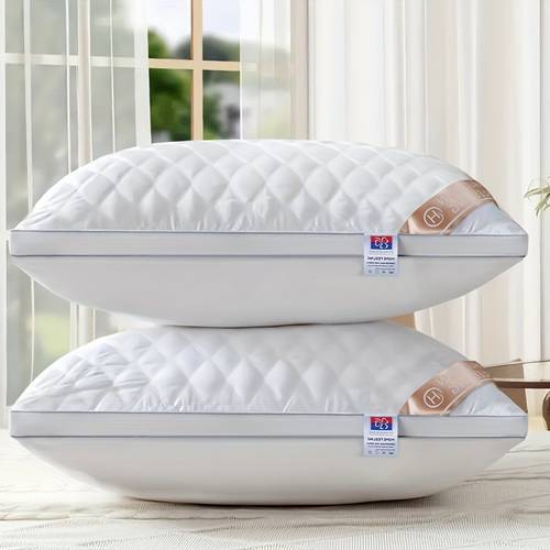 1pc 2pcs 4pcs quality luxury pillows for sleeping 800g simple stylish elastic and elegant suitable for bedroom room home christmas decor